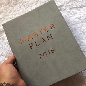 LAST ONE 💕 2018 Master Plan Planner Rose Gold